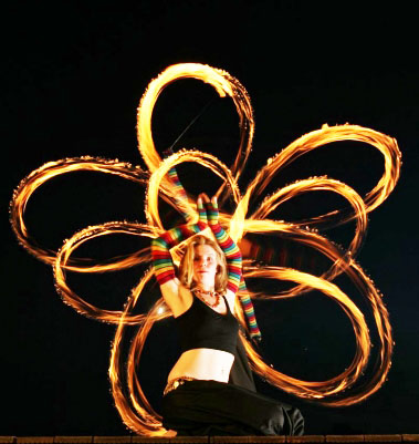 Feuer Ausschnitt